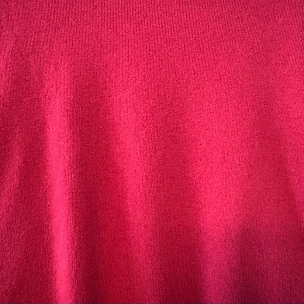Kate Quinn dark red long sleeve cotton ruffle leg bodysuit one piece 6-12 months